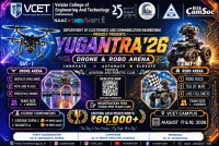 Yugantra'26 Drone & Robo Arena Poster